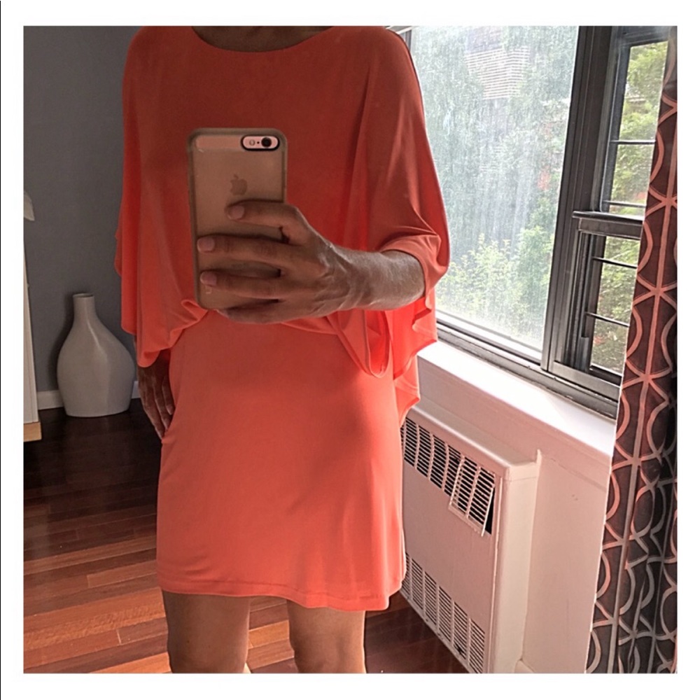 NWOT Trina Turk Orange Cocktail Dress